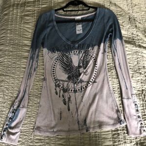 Thermal crash and burn top with bling!!